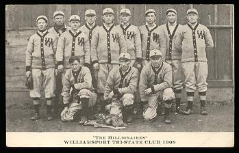 Postcard reproduction Postmarked 3/13/1907 1906 Chicago White Sox Team, 